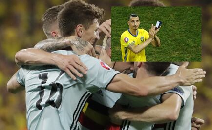 Bélgica califica y despide a Zlatan de Suecia