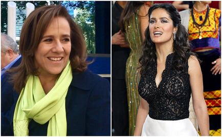 Margarita Zavala felicita a Salma Hayek por denunciar acoso
