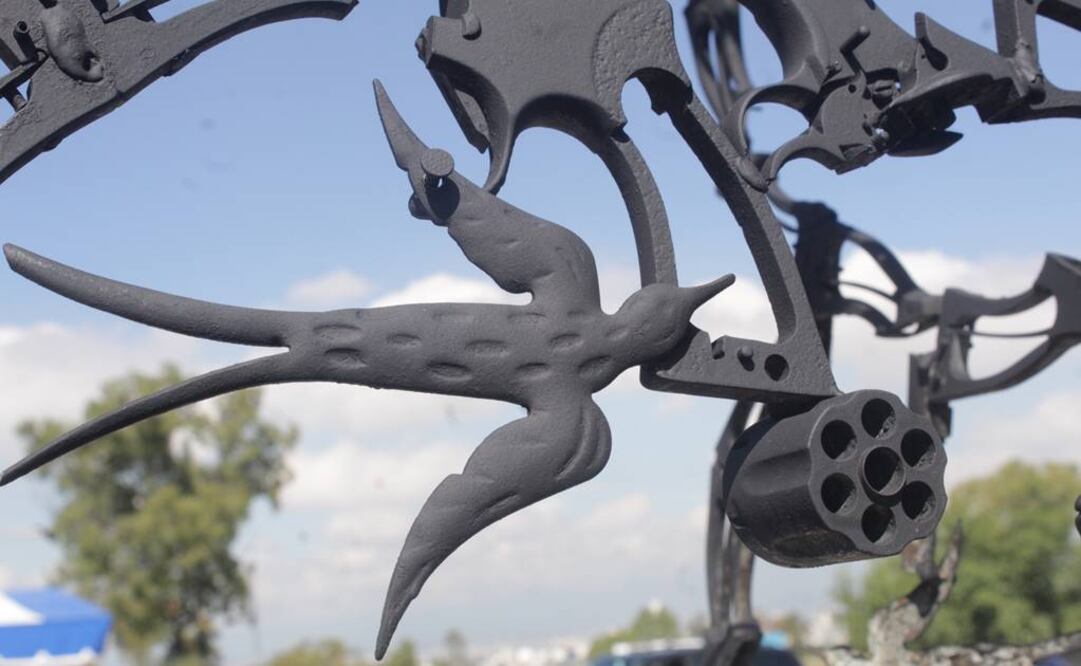 Las armas de fuego fueron aseguradas durante el programa Canje de Armas (FOTOS: OMAR CONTRERAS. EL UNIVERSAL)