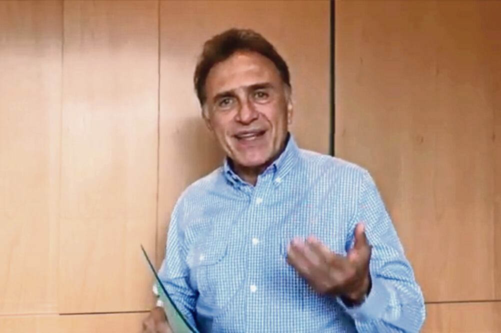 Mensaje. Mediante un video en Twitter, Miguel Ángel Yunes dice que las acusaciones de AMLO las había realizado Duarte.(FOTO: ARCHIVO EL UNIVERSAL)