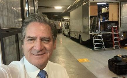 Leonardo Daniel vuelve al set de grabación tras superar la terapia intensiva por el Covid 