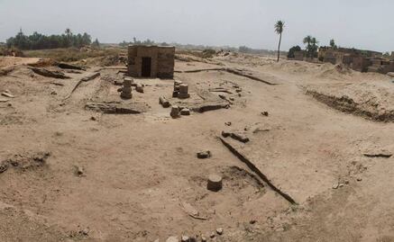 Hallan en Egipto restos de santuario dedicado al dios Osiris