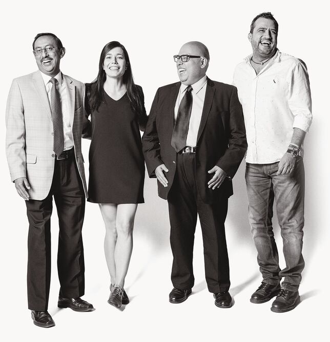 Cine debate es un nuevo programa presentado por Jorge Linares, Eva Sangiorgi, José Valdés y Manuel Villanueva (CORTESÍA TV UNAM)