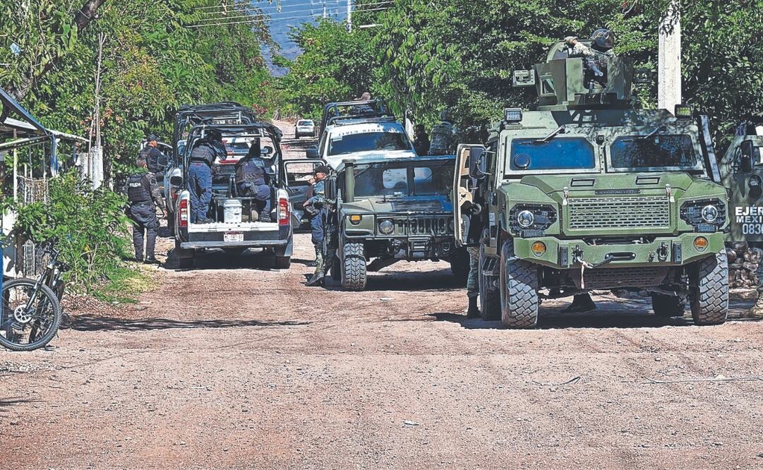 El Ejército Mexicano realizó operativos de seguridad ante el incremento de la violencia de grupos armados, que mantienen sus filas con el reclutamiento de extranjeros. Archivo El Universal