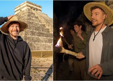 MrBeast se sorprende al explorar Calakmul, zona de Campeche, por 100 horas; "no puedo creer que el gobierno nos deje hacer esto"