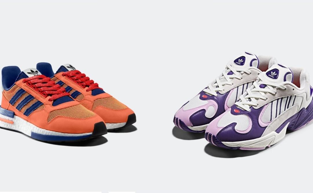 Estos tenis son el sueño de cualquier amante de Goku y los personajes de Dragon Ball Z. Foto: cortesía