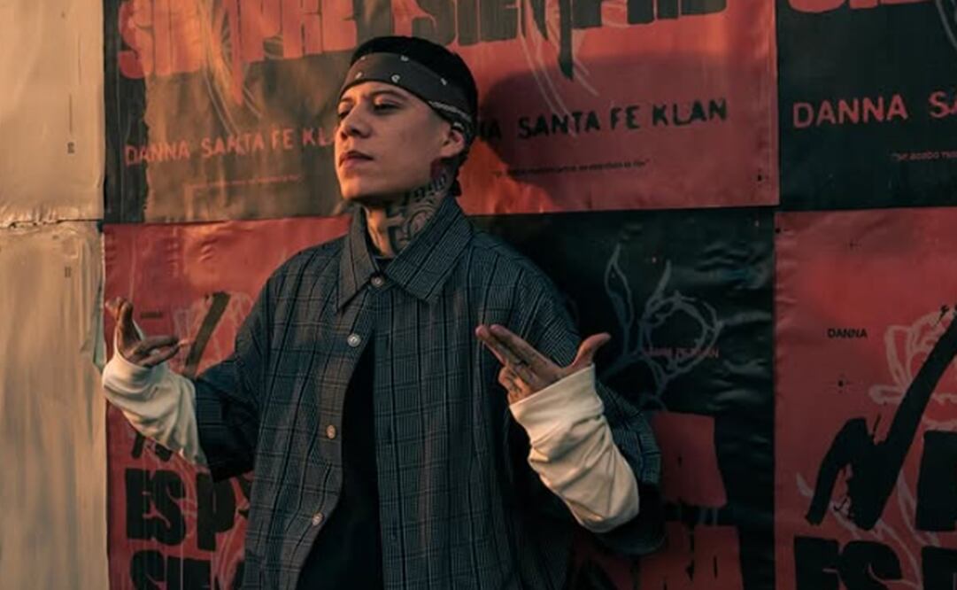 Rapero Santa Fe Klan. Foto: Instagram oficial