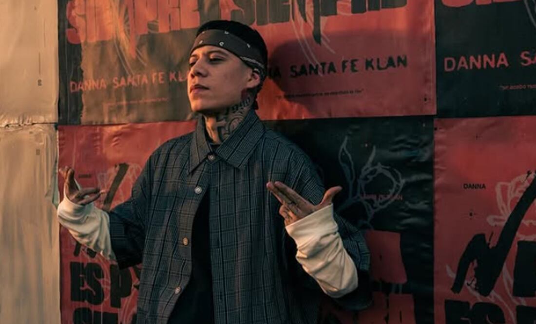 Rapero Santa Fe Klan. Foto: Instagram oficial