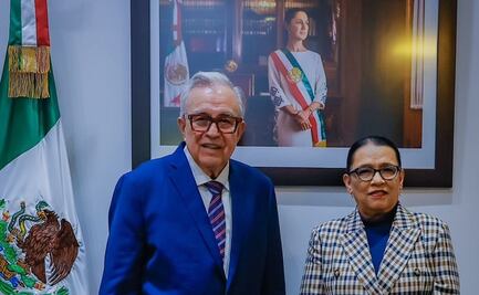 Rosa Icela Rodríguez revisa con gobernador Rubén Rocha violencia en Sinaloa; reafirman trabajo para lograr la paz