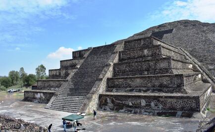 Localizan posible túnel bajo Plaza y Pirámide de la Luna