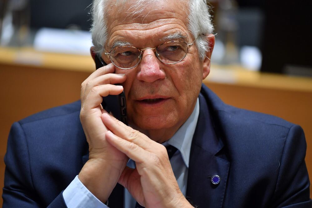 El ministro español de Asuntos Exteriores, Josep Borrell. Foto: AFP