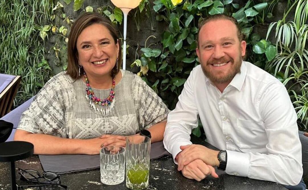 Xóchitl Gálvez se reúne con Santiago Taboada de cara al proceso electoral 2024. Foto: X @XochitlGalvez