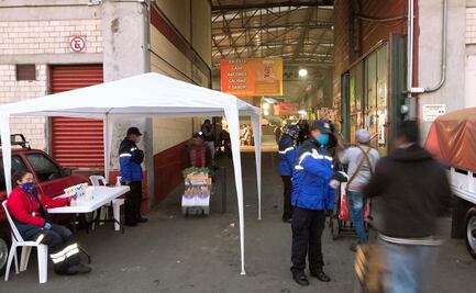 Limitan acceso a la Central de Abasto de Toluca por Covid-19