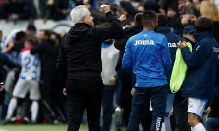 Javier Aguirre festeja el triunfo del Leganés: "La pu... Qué golazo"