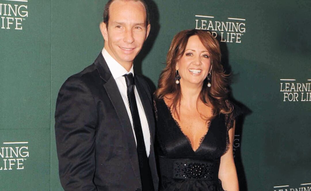 Erik Rubín y Andrea Legarreta pusieron punto final a su relación luego de 22 años juntos. Foto: El Universal Archivo.