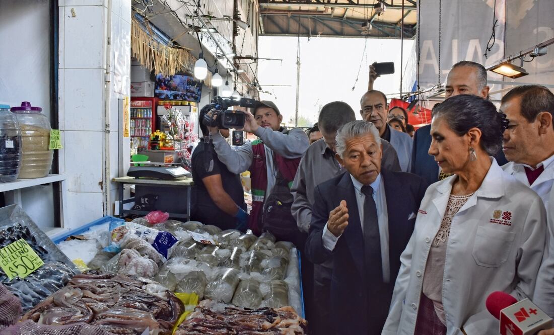Las autoridades sanitarias pusieron en marcha el Operativo Vigilancia Sanitaria en Temporada de Cuaresma 2024. Foto: Eduardo Castañeda | El Universal