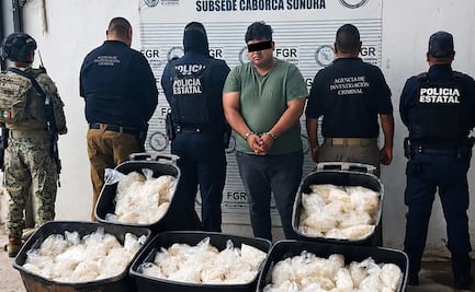 Aseguran 200 kilos de metanfetamina escondidos en carretes industriales en Sonora; no hay detenidos