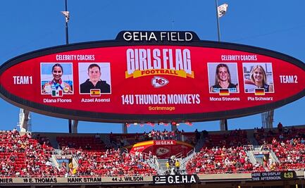 Diana Flores es invitada de lujo en el Chiefs vs Raiders de la semana 7 