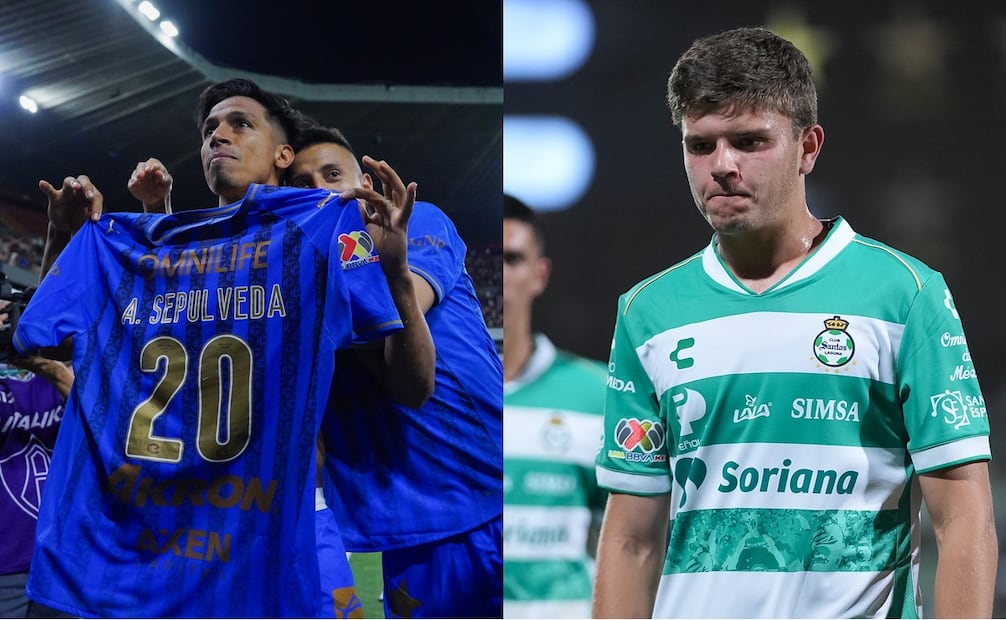 Chivas y Santos Laguna, durante la fase regular del torneo Clausura 2026 de la Liga MX - Fotos: Imago7