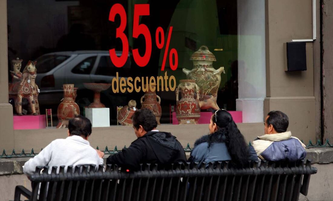 Rebajas en tiendas. Foto: Archivo EL UNIVERSAL
