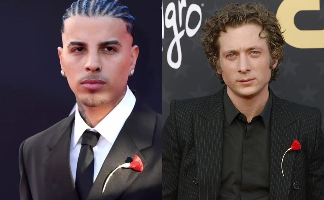 Rauw Alejandro y Jeremy Allen. Foto: Tomada de redes