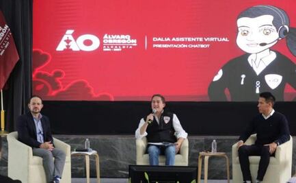 Álvaro Obregón presenta a Dalia; chatbot atenderá reportes ciudadanos vía WhatsApp