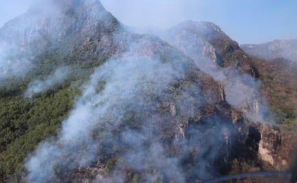 Se suman 154 brigadistas a combate de incendio en área natural protegida de Sinaloa