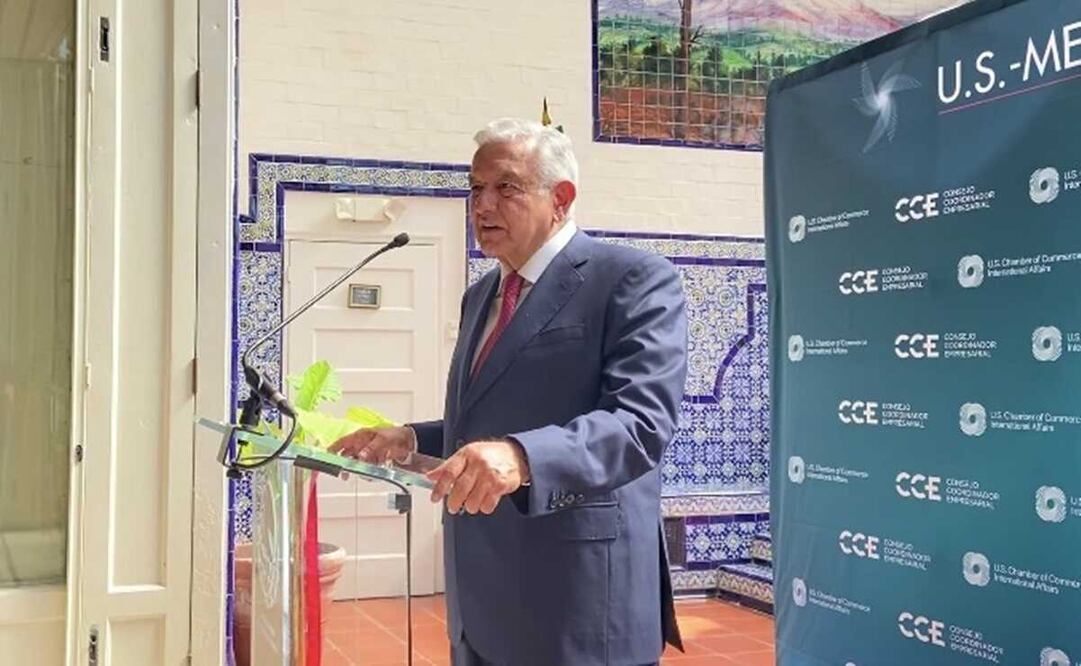 Escenas inéditas de la visita del presidente Andrés Manuel López Obrador en su visita a Washington. Foto: Especial 