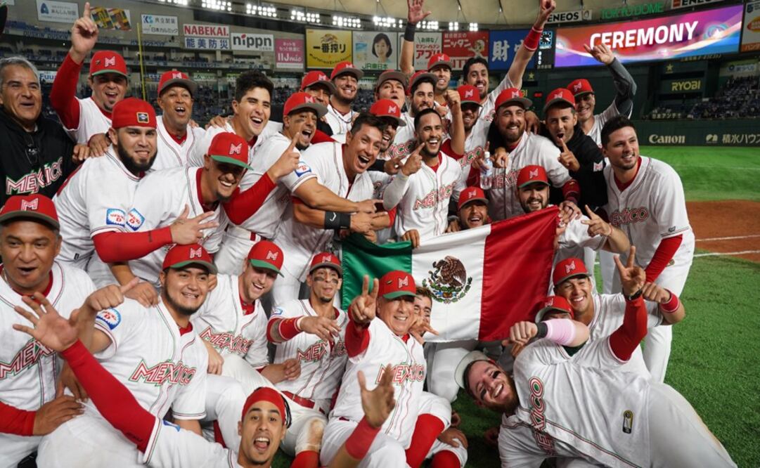 The Mexican baseball team defeated the U.S. team on November 17 - Photo: Taken from the team's official Twitter account