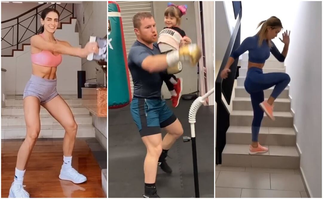 Bárbara de Regil, Saúl "El Canelo" Álvarez y Verónica Montes. Fotos: Captura Instagram