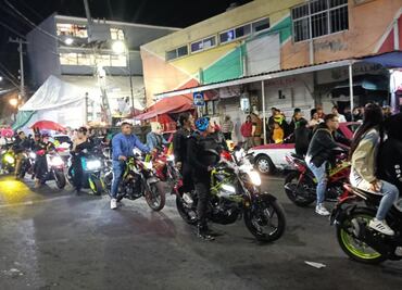 Motociclistas desatan “Rodada del Terror”; disfrazados recorren calles de la CDMX