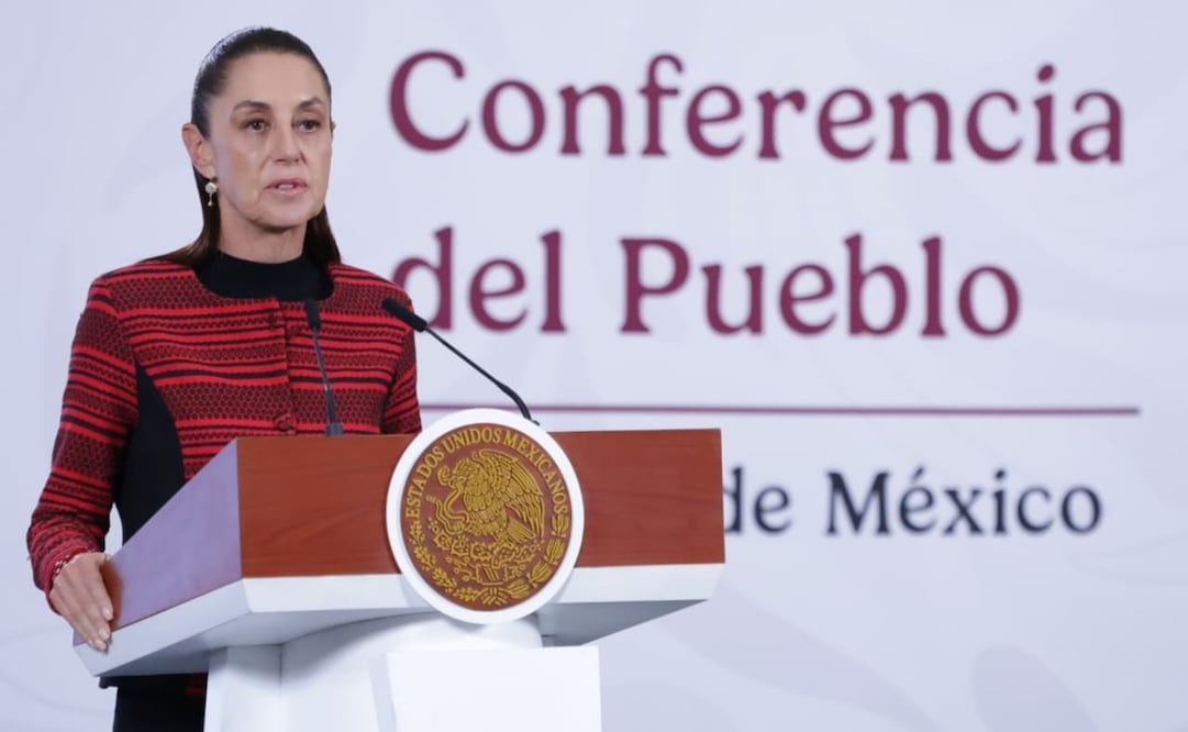 Claudia Sheinbaum Pardo en su conferencia matutina del 30 de marzo de 2026. Foto: Fernanda Rojas / EL UNIVERSAL