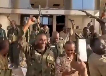 Ejército de Sudán retoma el palacio presidencial en Jartum; estaba en manos de los paramilitares