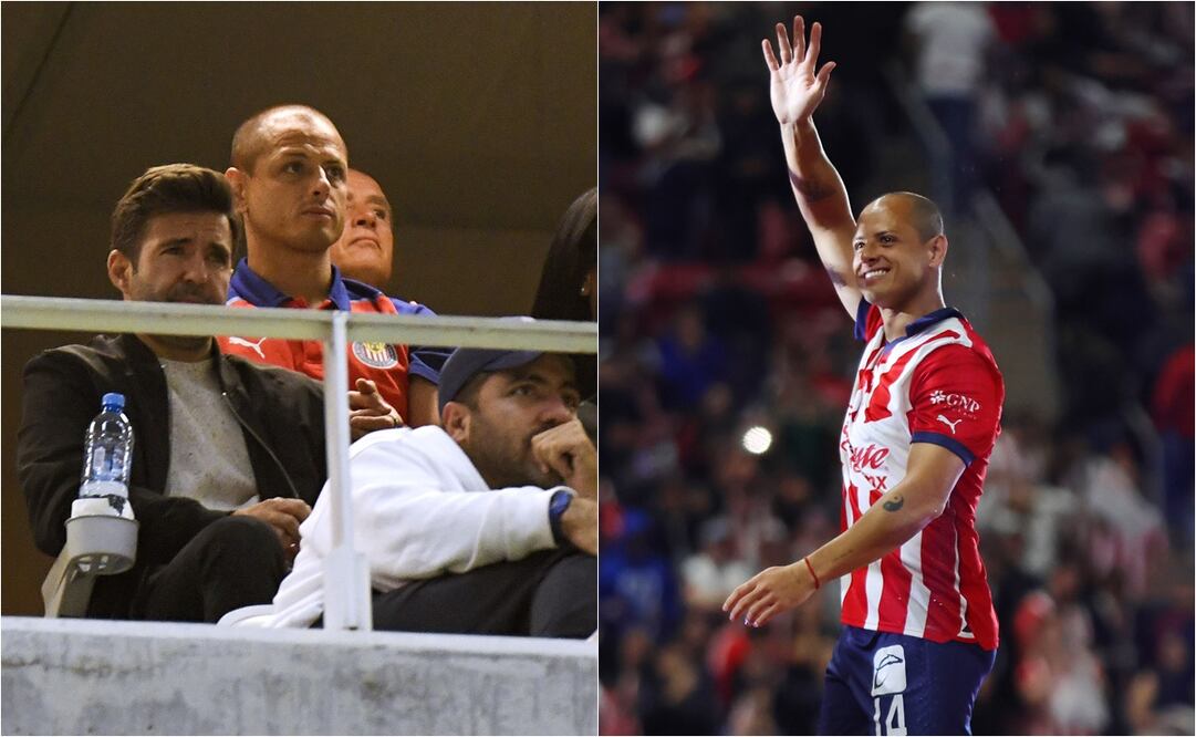 Javier Hernández estuvo en el estadio Akron en el Chivas vs Toluca. FOTO: ESPECIAL