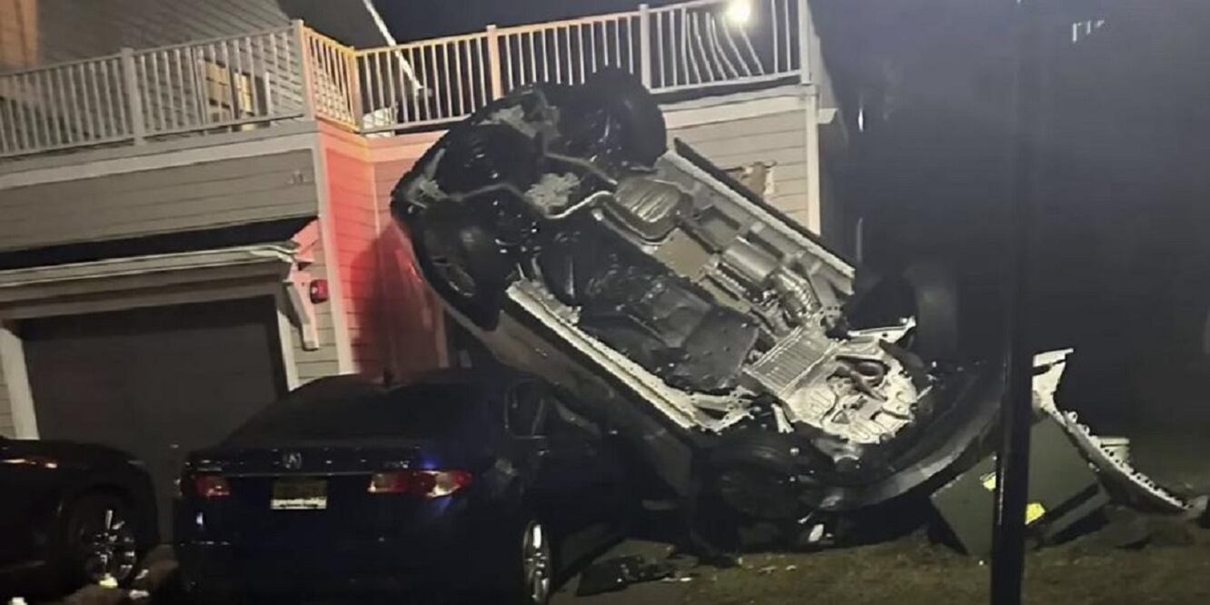 La policía grabó el operativo. FOTO: Policía de Verona y North Caldwell.