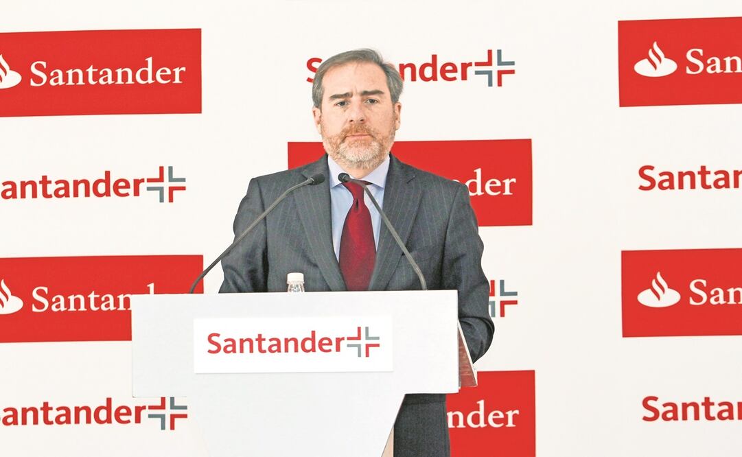 El director general de Santander México, Héctor Grisi. Foto: Archivo/EL UNIVERSAL.