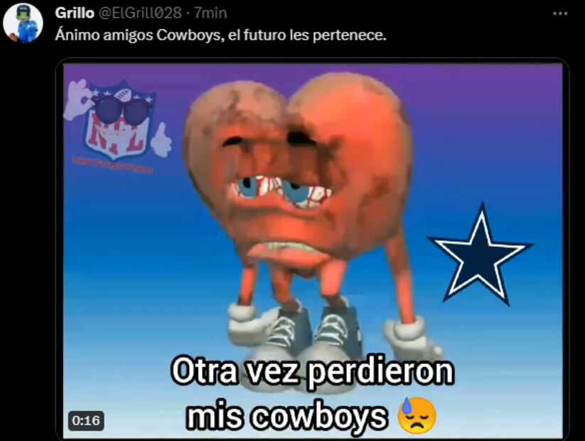 Los mejores memes de una nueva eliminación de los Cowboys