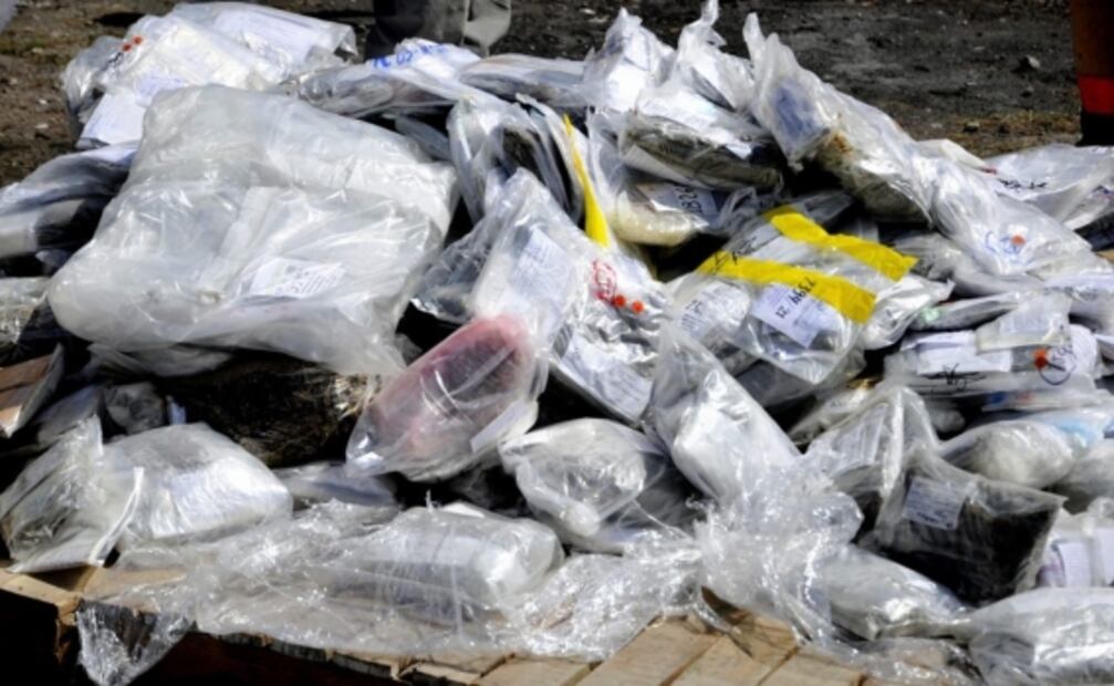 Fiscalía capitalina quema más de 63 mil dosis de narcóticos decomisados