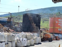 Se registra explosión e incendio en fábrica Zinc Nacional, en San Nicolás de los Garza, NL; empresa descarta personas heridas