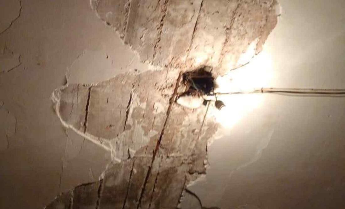 Fue a las 4:35 de la madrugada de este 3 de septiembre cuando “despertamos por la sacudida y el estruendo”, relataron vecinos de Praderas de San Mateo. Foto: Especial