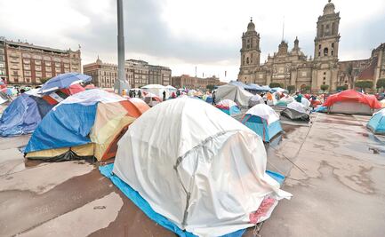 Hay sólo 20 personas en plantón de Frenaaa