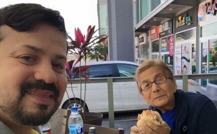 Arturo y Melenie Carmona arropan a Cruz Martínez tras la muerte de su madre; Alicia Villarreal guarda silencio