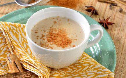 Prepara un rico atole chai y reanima tu día