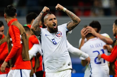 Queman en Argentina un muñeco de Arturo Vidal