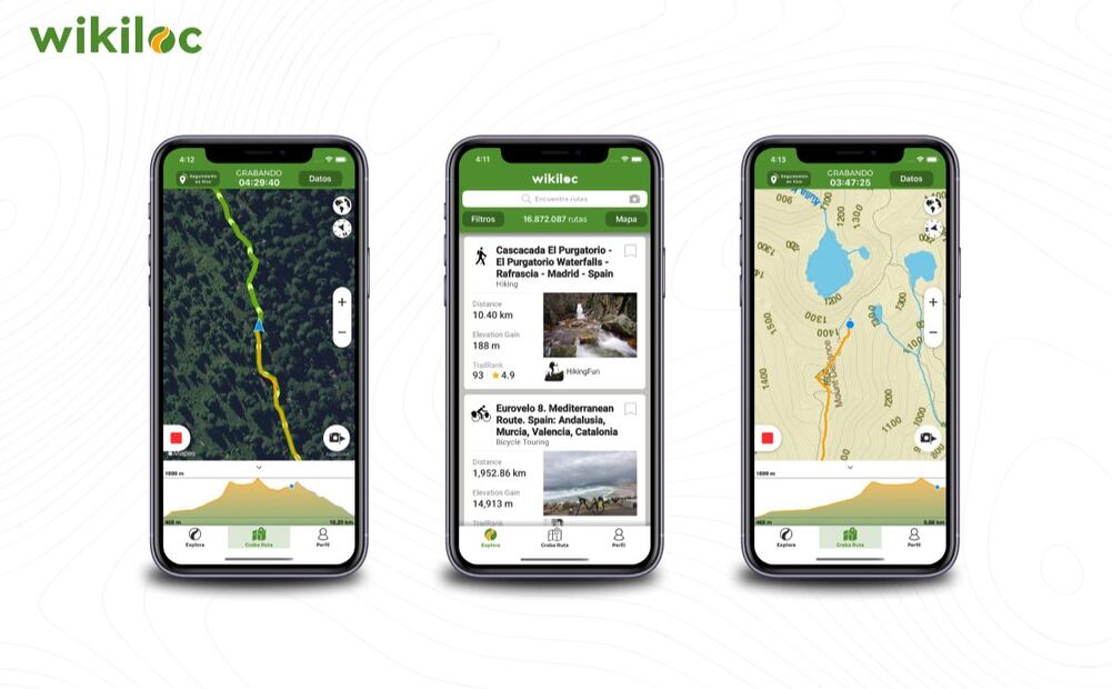 Conoce Wikiloc, la herramienta fundamental para los excursionistas. Imagen: especial