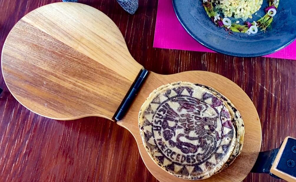 Tortillas grabadas otomíes. Foto: Especial