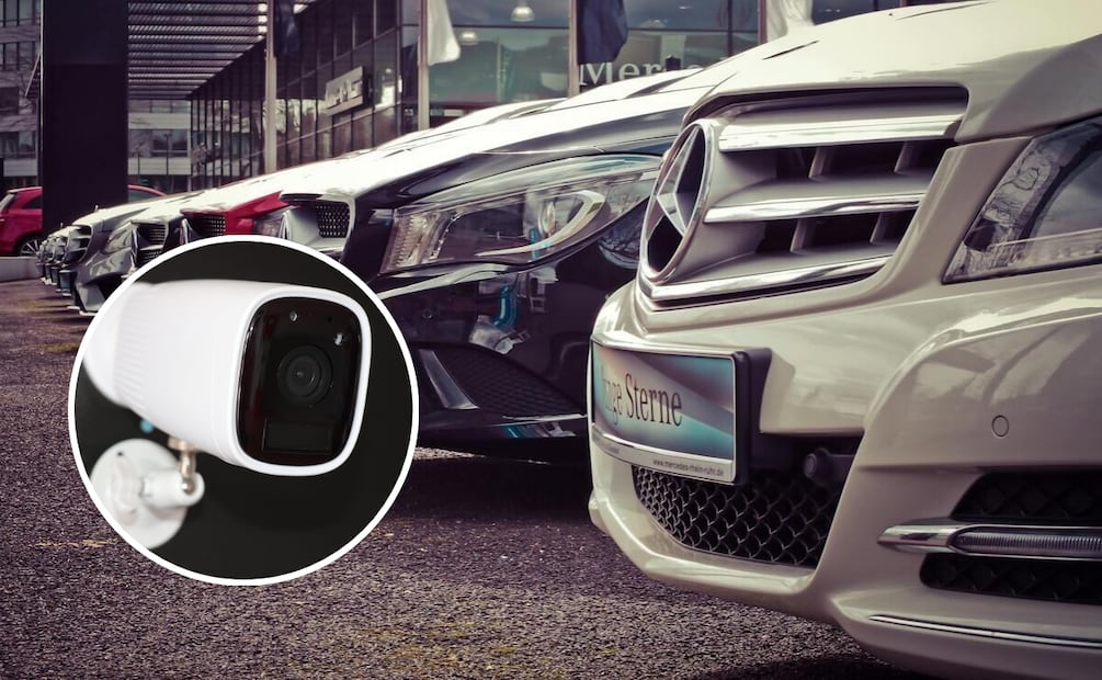 Las cámaras de tu auto no deben ocultar las placas. Foto: Pixabay