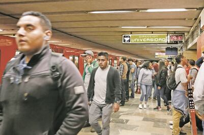 Detienen a cinco por robo dentro de la red del Metro