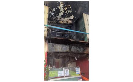 Incendio en mercado de Tepito, originado en un puesto de comida: Sheinbaum