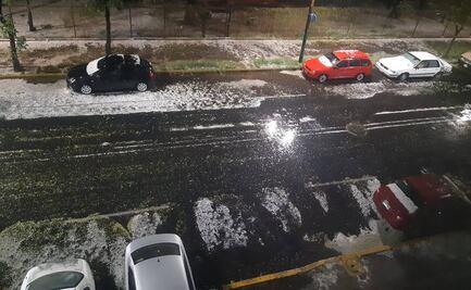 Así se vio la granizada en la Ciudad de México en cinco videos